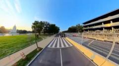 Take a timelapse ride along the IndyCar racetrack in Washington