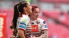 England women cruise past France