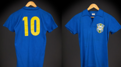 Pele's 1958 World Cup final shirt sells for $4.9m
