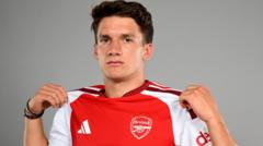 Arsenal sign Greek forward Tzolis for £34m