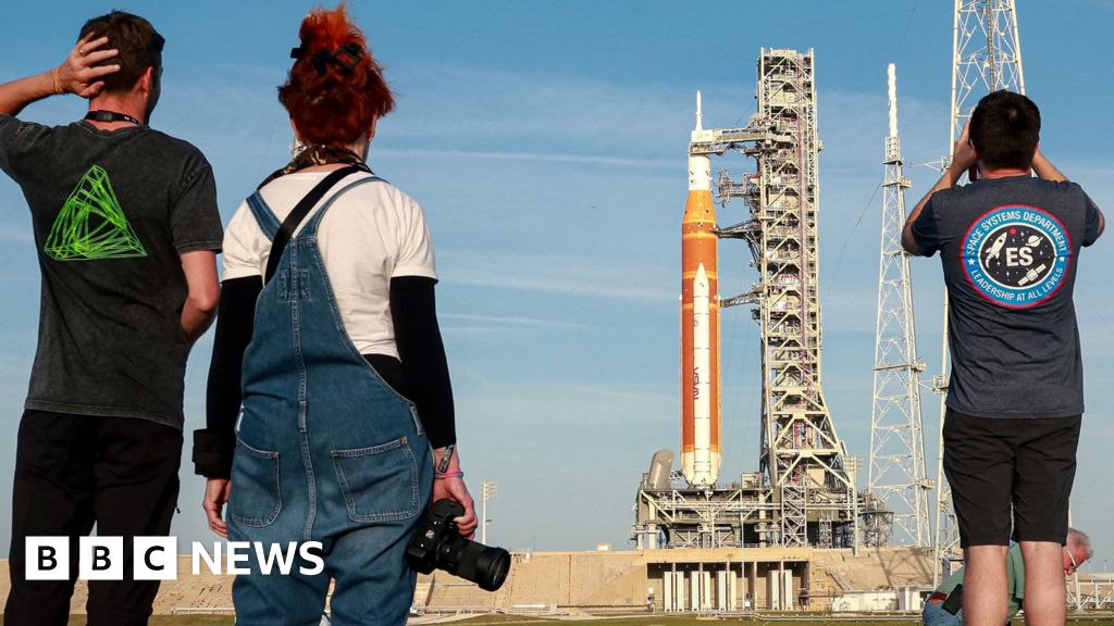 'Moonshots' and merch - what it's like to be on Florida's Space Coast ahead of Artemis launch