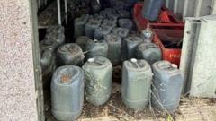 Chemicals at former fuel depot 'have been removed'