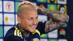 Meet the striker who doesn't score often - but Scotland win when he does