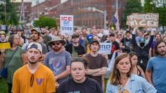 Watch: Maine residents protest latest ICE shooting