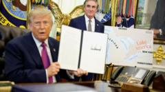 Trump signs order to rename Lake Ontario to Lake America