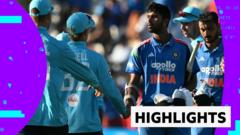 England comfortably beaten by India in ODI series opener