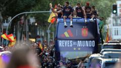 Gallery: Spain celebrate World Cup triumph in Madrid