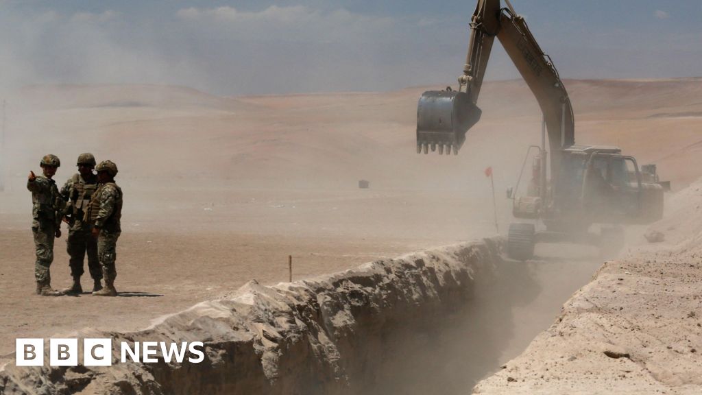 Chile's president begins building border barrier less than week into term