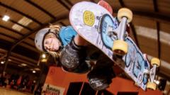 The 10-year-old skateboarder with an Olympic dream