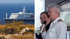 Watch: Passengers told virus-hit ship 'not infectious' after first death