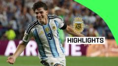 Argentina set up England semi-final with extra-time victory over Switzerland