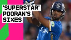 Pooran steals Hundred headlines with innings of stunning sixes