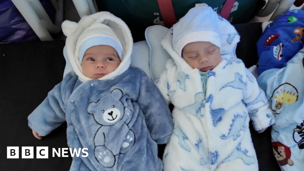 Mum of twins who says home was bombed in Lebanon speaks to BBC