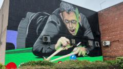 Artist defends 'unfinished' O'Sullivan mural