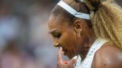 Williams' knee injury leaves Wimbledon doubles in doubt