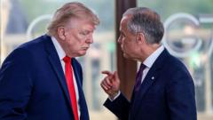 Trump slaps 50% tariffs on Canada and Carney vows to 'intensify' trade talks