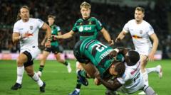 Northampton begin title defence with win over Newcastle
