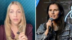 Why is Amanda Knox's upcoming comedy show causing controversy?
