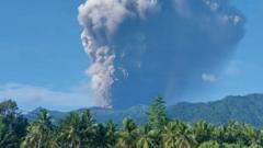 I led hikers up an Indonesian volcano - and then it erupted