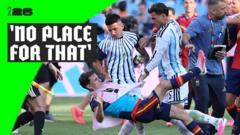 'The reaction is terrible' - World Cup final turns ugly at full-time