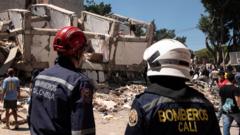 At least 132 killed in Colombia's largest  earthquake in years