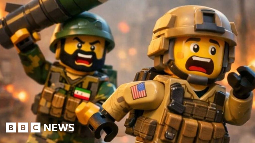 We spoke to the man making viral Lego-style AI videos for Iran. Experts say it's powerful propaganda