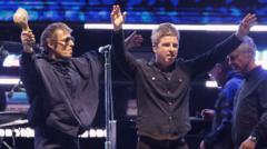 Oasis overtake The Beatles in all-time UK album chart
