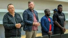 Two Russians handed down jail terms for terrorism and spying in Angola