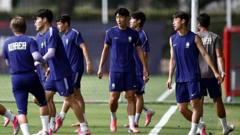Drone brought down near South Korea training base